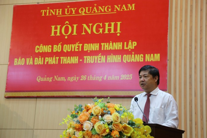 Hợp nhất Báo và Đài Phát thanh - Truyền hình Quảng Nam - Ảnh 2.