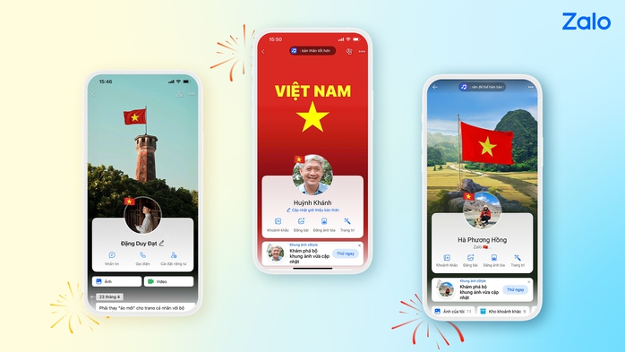 Cả triệu người dùng Zalo "treo cờ Tổ quốc" mừng Đại lễ 30-4 - Ảnh 2.