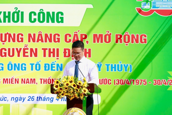 TP Thủ Đức khởi công dự án giao thông "xương sống" - Ảnh 1.