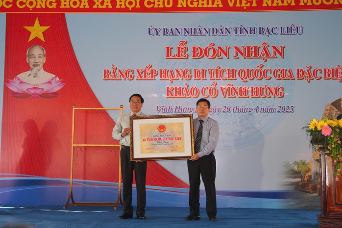 Bạc Liêu đón nhận Bằng xếp hạng Di tích Quốc gia đặc biệt - Ảnh 3.
