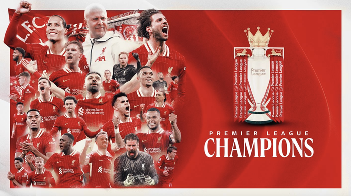 Liverpool đăng quang sớm 4 vòng, HLV Slot đạt kỳ tích - Ảnh 6. Liverpool đăng quang sớm 4 vòng, HLV Slot đạt kỳ tích - Ảnh 6.