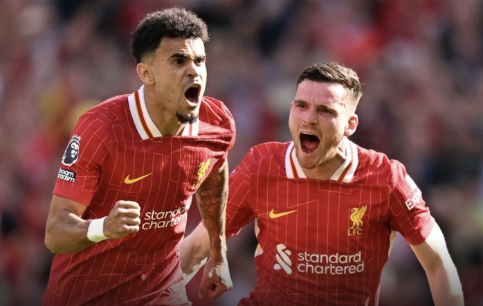Liverpool đăng quang sớm 4 vòng, HLV Slot đạt kỳ tích - Ảnh 2. Liverpool đăng quang sớm 4 vòng, HLV Slot đạt kỳ tích - Ảnh 2.