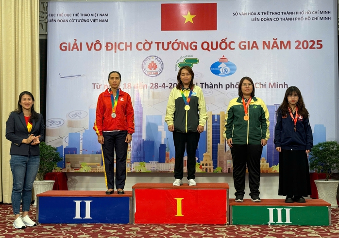 TP HCM nhất toàn đoàn Giải Vô địch cờ tướng quốc gia 2025 - Ảnh 1.
