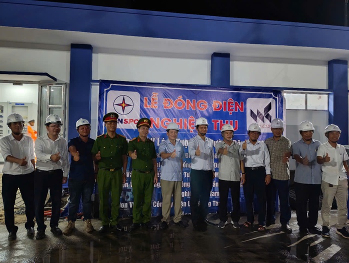 EVNSPC tiếp tục đóng điện thêm 4 công trình 110kV chào mừng 50 năm Ngày Giải phóng miền Nam- Ảnh 3. EVNSPC tiếp tục đóng điện thêm 4 công trình 110kV chào mừng 50 năm Ngày Giải phóng miền Nam- Ảnh 3.