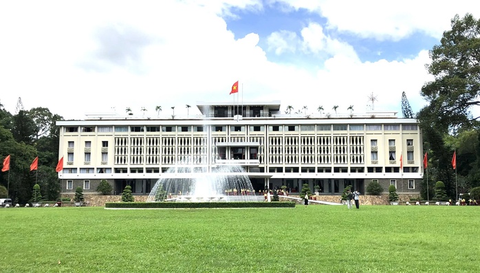 Thời khắc lịch sử tại Dinh Độc Lập- Ảnh 2. Thời khắc lịch sử tại Dinh Độc Lập- Ảnh 2.