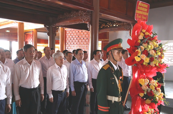 Khánh thành Khu lưu niệm Tổng Bí thư Lê Duẩn - Ảnh 2.