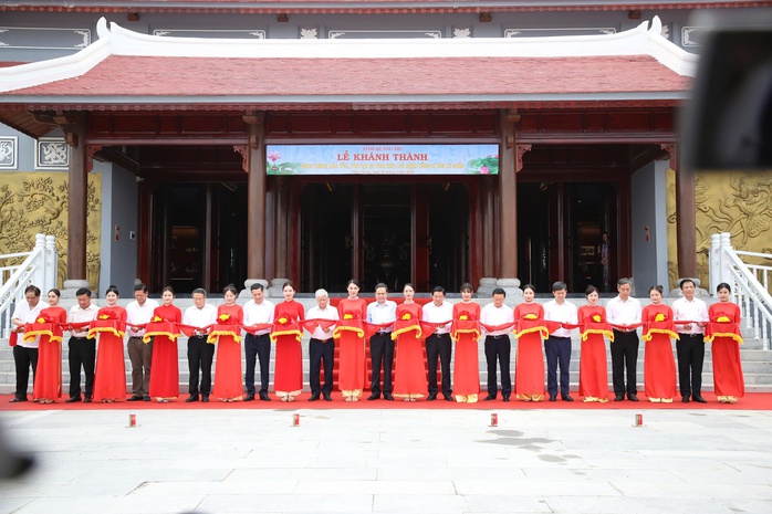 Khánh thành Khu lưu niệm Tổng Bí thư Lê Duẩn - Ảnh 1.