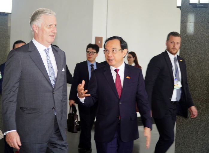 Nhà vua Bỉ bày tỏ niềm vui khi trở lại TP HCM- Ảnh 2. Nhà vua Bỉ bày tỏ niềm vui khi trở lại TP HCM- Ảnh 2.