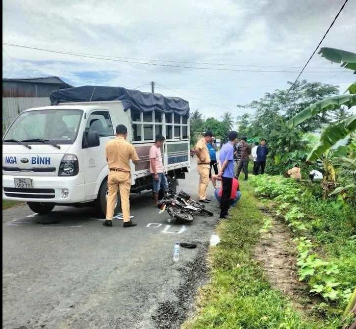 Nguyên Trưởng Công an huyện Trà Ôn báo cáo gì vụ tai nạn của con gái nghi phạm bắn người? - Ảnh 1.