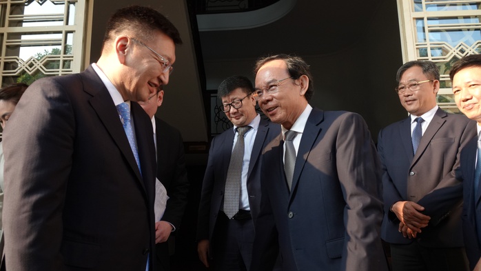Lãnh đạo TP HCM tiếp đoàn đại biểu Đảng nhân dân Mông Cổ - Ảnh 3.