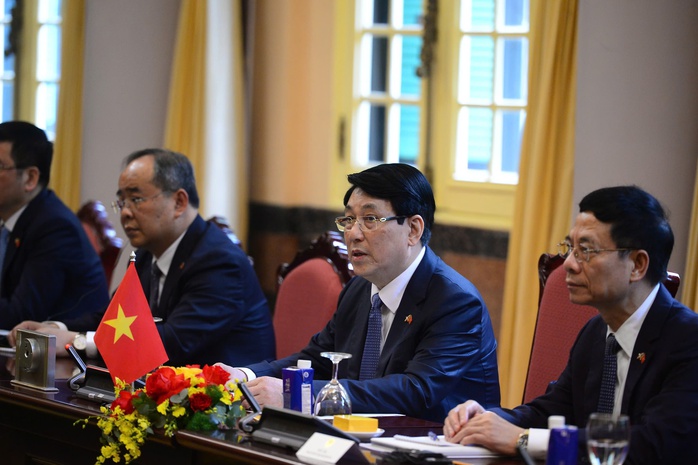 Chủ tịch nước Lương Cường đón, hội đàm với Tổng thống Burundi- Ảnh 9.