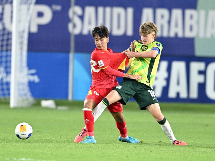 U17 Việt Nam khởi đầu thuận lợi trước Úc- Ảnh 1. U17 Việt Nam khởi đầu thuận lợi trước Úc- Ảnh 1.