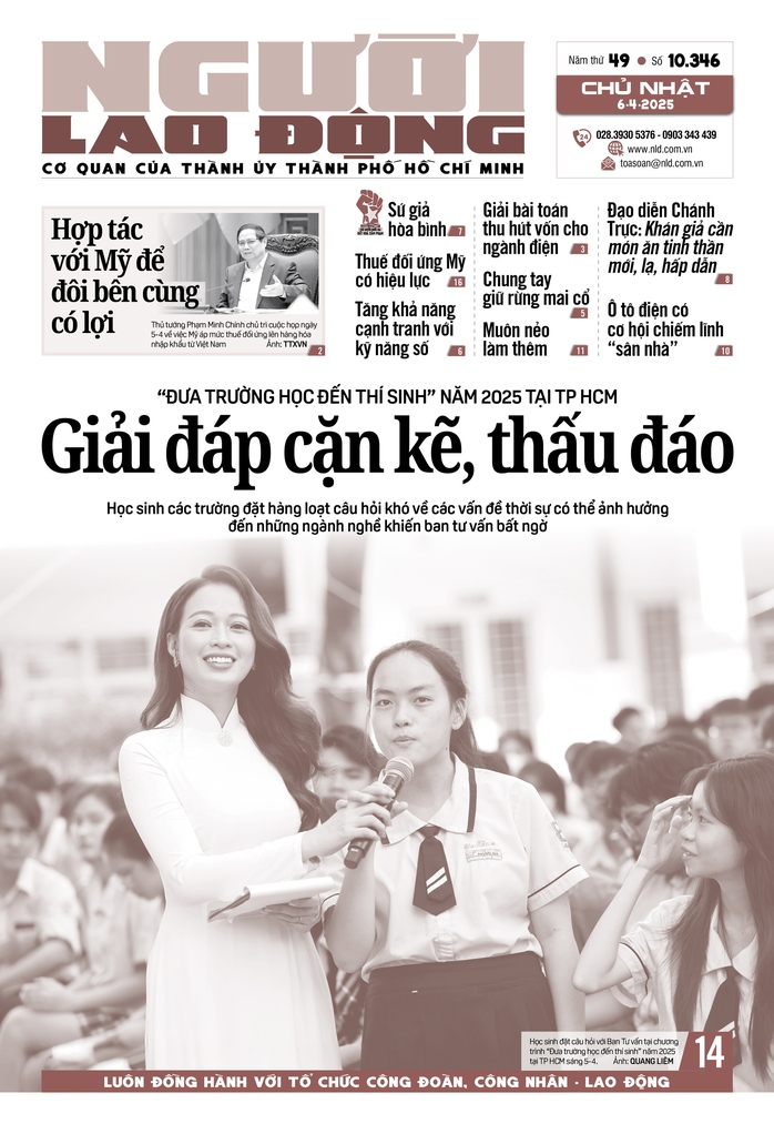 Báo in ngày 6-4: Hợp tác với Mỹ để đôi bên cùng có lợi- Ảnh 1. Báo in ngày 6-4: Hợp tác với Mỹ để đôi bên cùng có lợi- Ảnh 1.