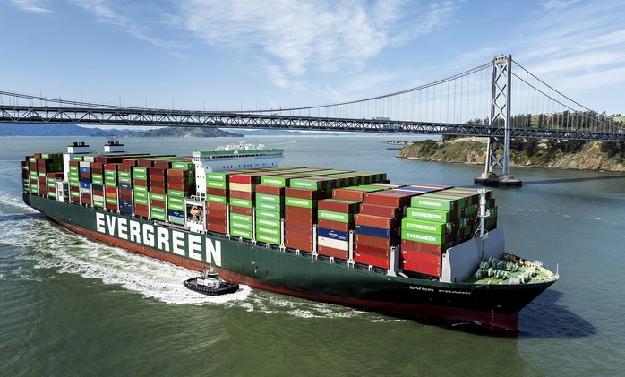 Một tàu container đến San Francisco - Mỹ ngày 4-4Ảnh: AP Một tàu container đến San Francisco - Mỹ ngày 4-4Ảnh: AP