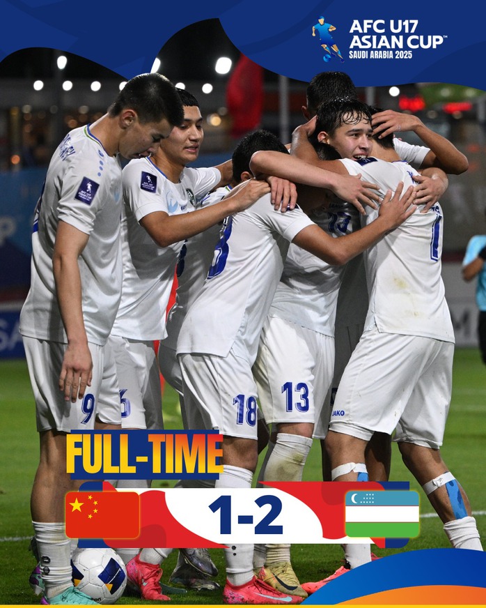 U17 Thái Lan, Trung Quốc bị loại, xác định 2 đội vào tứ kết- Ảnh 2. U17 Thái Lan, Trung Quốc bị loại, xác định 2 đội vào tứ kết- Ảnh 2.