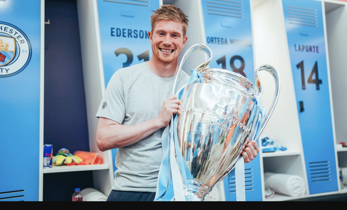 Kevin de Bruyne tuyên bố chia tay Man City, Pep Guardiola tri ân- Ảnh 4. Kevin de Bruyne tuyên bố chia tay Man City, Pep Guardiola tri ân- Ảnh 4.