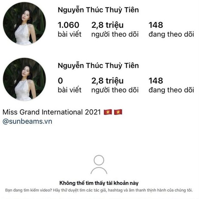 Thực hư thông tin hoa hậu Thùy Tiên "biến mất" trên mạng xã hội- Ảnh 3. Thực hư thông tin hoa hậu Thùy Tiên "biến mất" trên mạng xã hội- Ảnh 3.