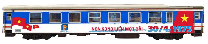 Chạy 2 đoàn tàu Thống nhất dịp 50 năm Giải phóng miền Nam, gặp nhau 12 giờ trưa 30-4 tại Đà Nẵng- Ảnh 2.
