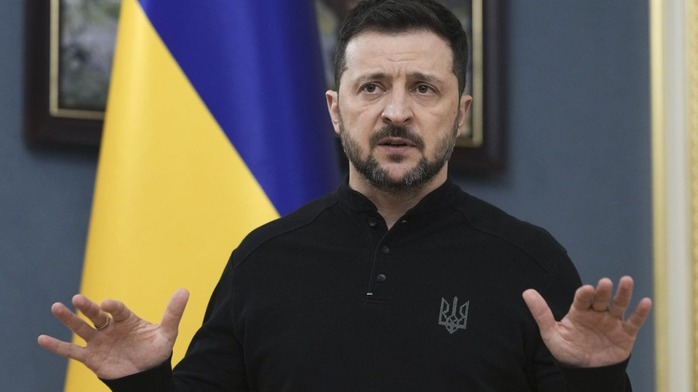 Tổng thống Volodymyr Zelensky tuyên bố quân đội Ukraine đang hoạt động tại cả vùng Belgorod lẫn Kursk của Nga. Ảnh: EPA Tổng thống Volodymyr Zelensky tuyên bố quân đội Ukraine đang hoạt động tại cả vùng Belgorod lẫn Kursk của Nga. Ảnh: EPA