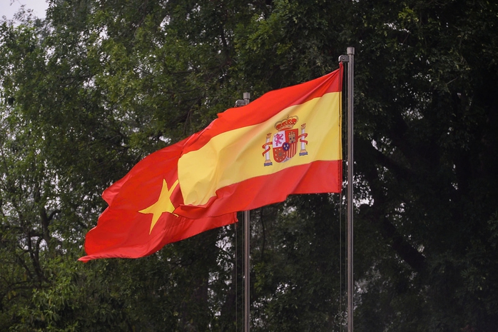 Thủ tướng Phạm Minh Chính chủ trì Lễ đón Thủ tướng Tây Ban Nha- Ảnh 4. Thủ tướng Phạm Minh Chính chủ trì Lễ đón Thủ tướng Tây Ban Nha- Ảnh 4.