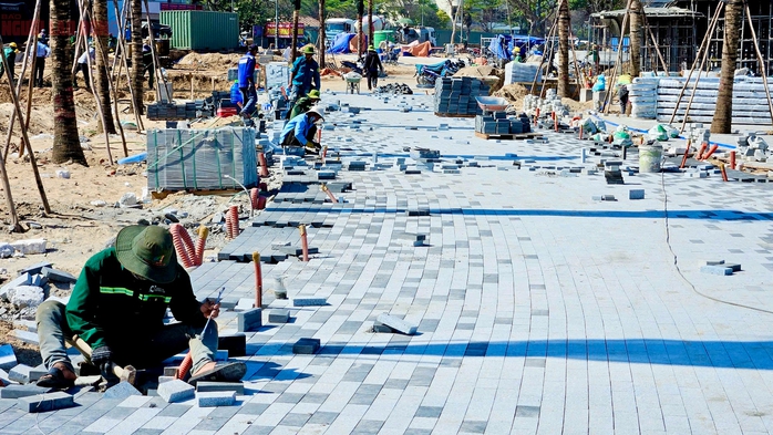 Cận cảnh dự án chỉnh trang Bãi Sau Vũng Tàu trước hạn bàn giao- Ảnh 6. Cận cảnh dự án chỉnh trang Bãi Sau Vũng Tàu trước hạn bàn giao- Ảnh 6.