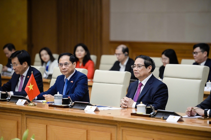 Thủ tướng Phạm Minh Chính chủ trì Lễ đón Thủ tướng Tây Ban Nha- Ảnh 12. Thủ tướng Phạm Minh Chính chủ trì Lễ đón Thủ tướng Tây Ban Nha- Ảnh 12.