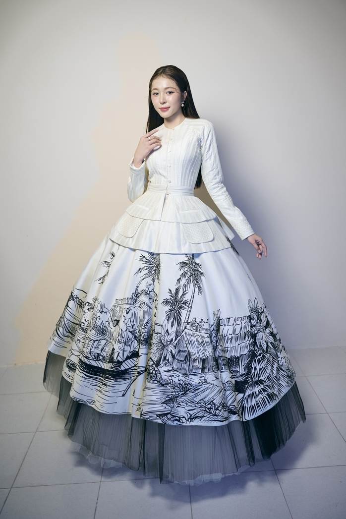 Hoa hậu Kiều Duy hóa "nàng thơ" của Nguyễn Minh Công- Ảnh 5. Hoa hậu Kiều Duy hóa "nàng thơ" của Nguyễn Minh Công- Ảnh 5.