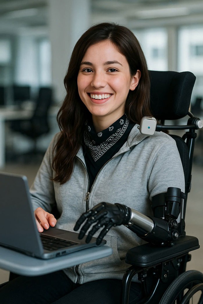 Ứng dụng AI cho người yếu thế - Ảnh 1. Ứng dụng AI cho người yếu thế - Ảnh 1.