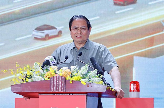 Thủ tướng dự lễ khởi công tuyến cao tốc huyết mạch qua Thái Bình, Nam Định - Ảnh 2.
