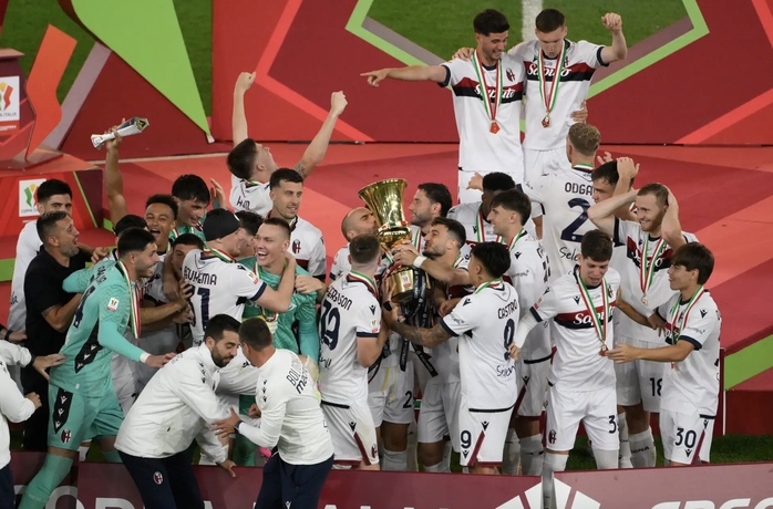 Hạ "ông lớn" AC Milan, Bologna đoạt Coppa Italia sau nửa thế kỷ - Ảnh 5.