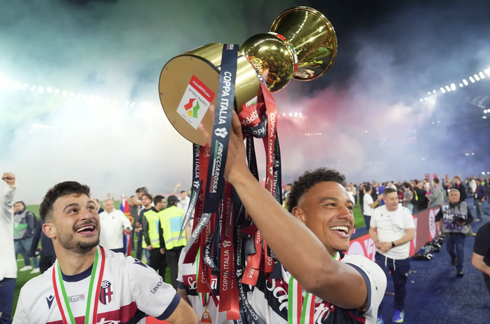 Hạ "ông lớn" AC Milan, Bologna đoạt Coppa Italia sau nửa thế kỷ - Ảnh 4.