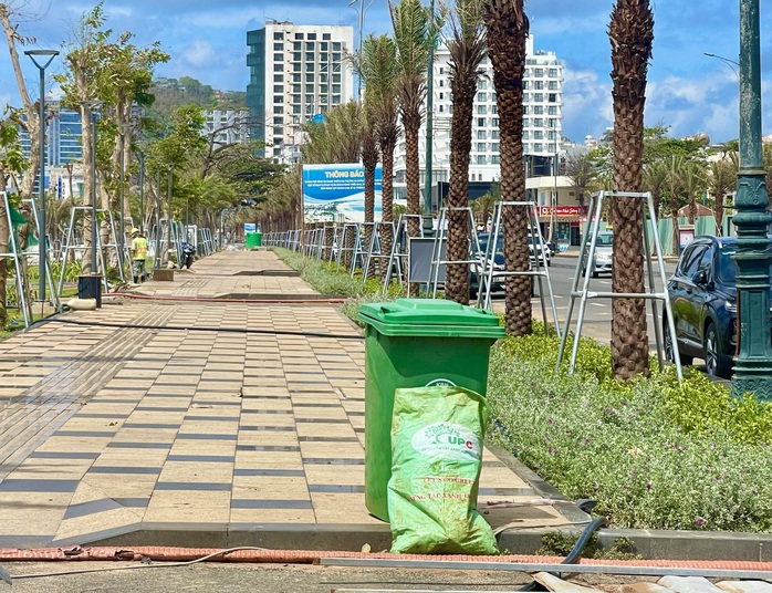 Rác đã được dọn sạch tại Dự án Chỉnh trang đường Thùy Vân, TP Vũng Tàu - Ảnh 7.