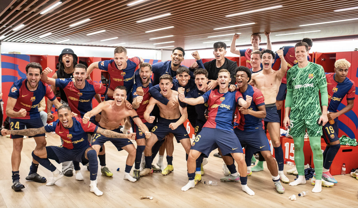 Lamine Yamal lập siêu phẩm, Barcelona vô địch sớm La Liga- Ảnh 7. Lamine Yamal lập siêu phẩm, Barcelona vô địch sớm La Liga- Ảnh 7.