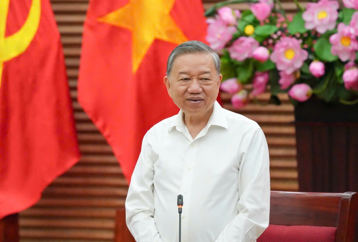 Tổng Bí thư Tô Lâm làm việc với Ban thường vụ Tỉnh ủy Nghệ An- Ảnh 1.