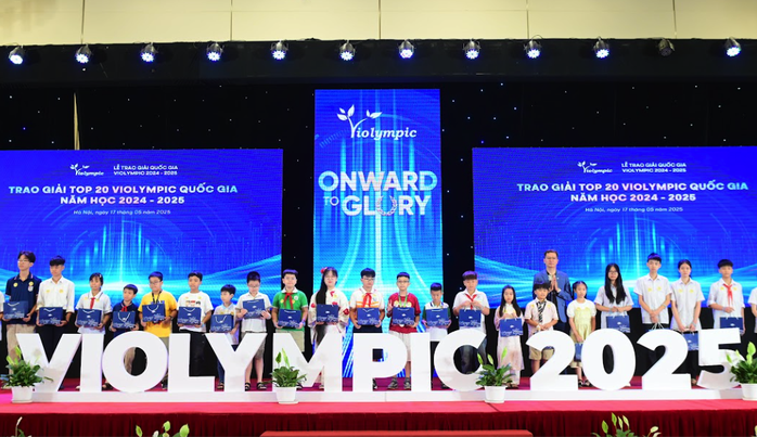 Trao giải Violympic cho gần 600 học sinh xuất sắc- Ảnh 2. Trao giải Violympic cho gần 600 học sinh xuất sắc- Ảnh 2.