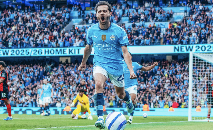 Man City thắng đẹp Bournemouth, chia tay De Bruyne giàu cảm xúc- Ảnh 4. Man City thắng đẹp Bournemouth, chia tay De Bruyne giàu cảm xúc- Ảnh 4.