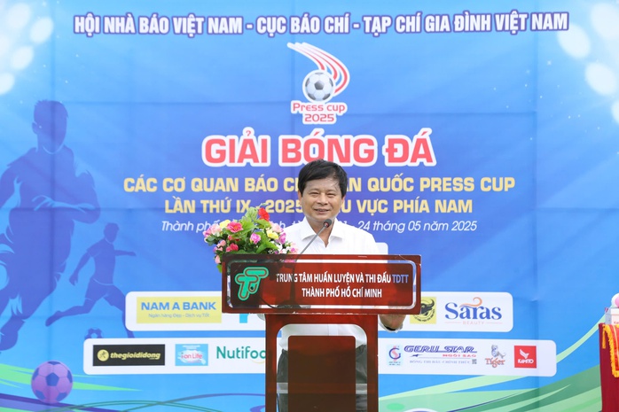 Khai mạc Giải bóng đá Press Cup 2025 - vòng loại phía Nam - Ảnh 1.