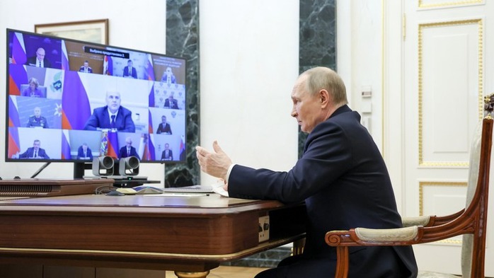 Tổng thống Putin quyết tâm tạo ra “vùng đệm” ở Ukraine- Ảnh 1. Tổng thống Putin quyết tâm tạo ra “vùng đệm” ở Ukraine- Ảnh 1.