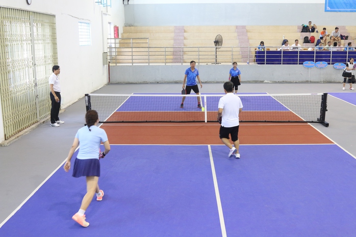 Hơn 100 vận động viên tham gia giải pickleball Công đoàn Khối Đảng và Chính quyền Khánh Hoà- Ảnh 3. Hơn 100 vận động viên tham gia giải pickleball Công đoàn Khối Đảng và Chính quyền Khánh Hoà- Ảnh 3.