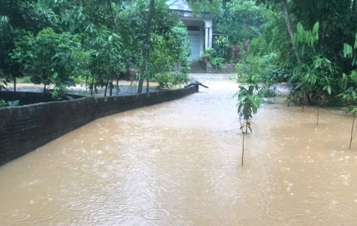 VIDEO: Mưa lớn, đẩy ô tô ngập trong biển nước- Ảnh 4. VIDEO: Mưa lớn, đẩy ô tô ngập trong biển nước- Ảnh 4.