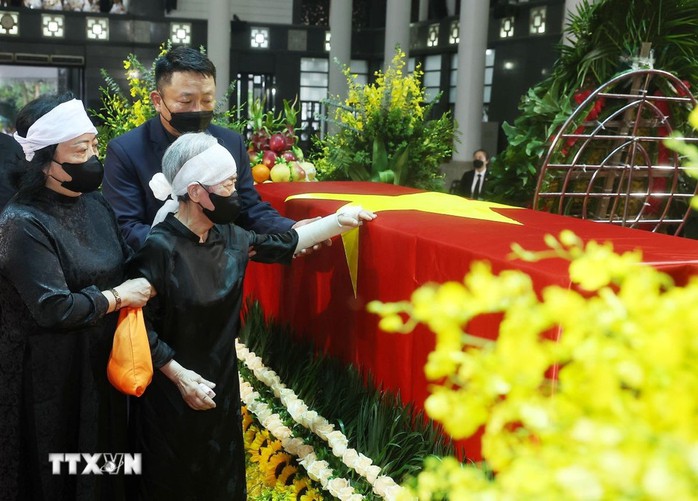 Lễ Quốc tang nguyên Chủ tịch nước Trần Đức Lương- Ảnh 20. Lễ Quốc tang nguyên Chủ tịch nước Trần Đức Lương- Ảnh 20.