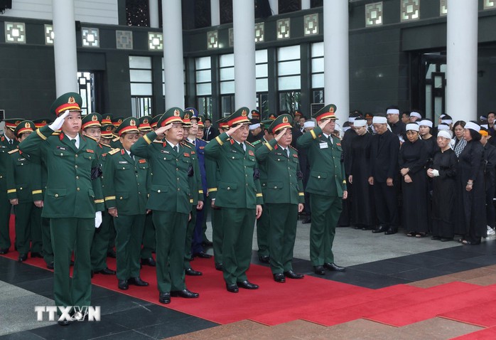 Lễ Quốc tang nguyên Chủ tịch nước Trần Đức Lương- Ảnh 14. Lễ Quốc tang nguyên Chủ tịch nước Trần Đức Lương- Ảnh 14.