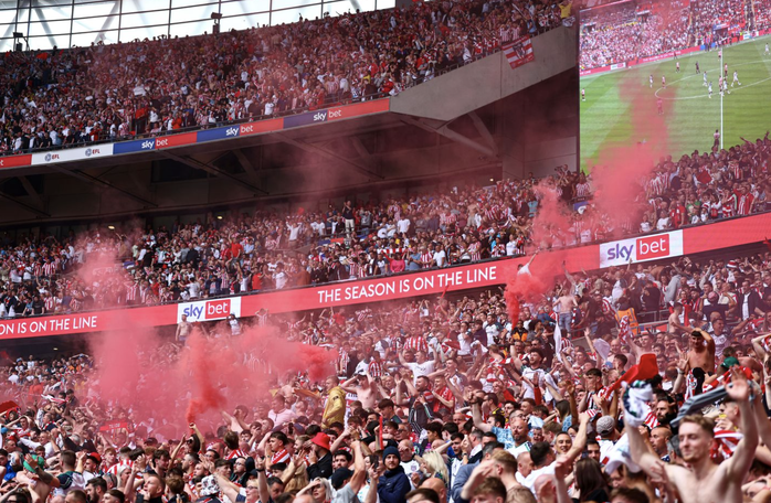Sunderland trở lại Ngoại hạng Anh bằng bàn thắng trăm triệu bảng- Ảnh 1. Sunderland trở lại Ngoại hạng Anh bằng bàn thắng trăm triệu bảng- Ảnh 1.