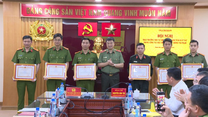 Phá nhiều vụ án "khủng", Công an Thanh Hóa được thưởng nóng - Ảnh 2.