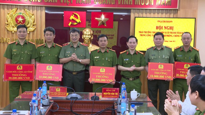 Phá nhiều vụ án "khủng", Công an Thanh Hóa được thưởng nóng - Ảnh 3.