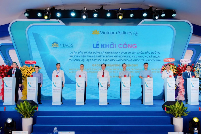 Khởi công dự án dịch vụ kỹ thuật mặt đất tại sân bay Long Thành - Ảnh 2.