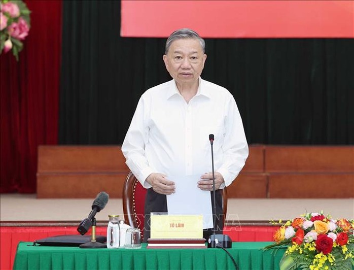 Tổng Bí thư Tô Lâm: Cán bộ bị kỷ luật không giữ chức vụ cao hơn, quan trọng- Ảnh 3. Tổng Bí thư Tô Lâm: Cán bộ bị kỷ luật không giữ chức vụ cao hơn, quan trọng- Ảnh 3.