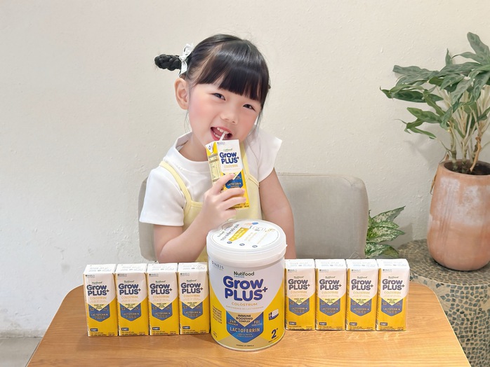 Nutifood GrowPLUS+ Colostrum Lactoferrin, xây "lá chắn kim cương” nâng cao đề kháng cho trẻ- Ảnh 1. Nutifood GrowPLUS+ Colostrum Lactoferrin, xây "lá chắn kim cương” nâng cao đề kháng cho trẻ- Ảnh 1.