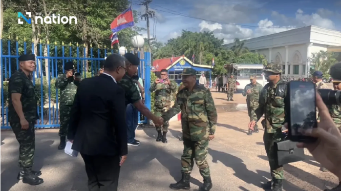 Quân đội Thái Lan và Campuchia rút khỏi khu vực tranh chấp - Ảnh 1. Quân đội Thái Lan và Campuchia rút khỏi khu vực tranh chấp - Ảnh 1.