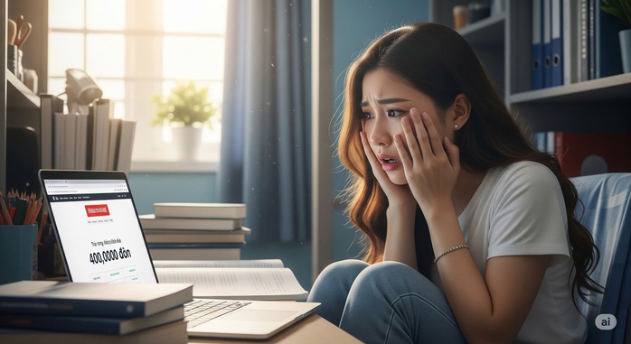 Một nữ sinh viên mất gần 400 triệu đồng trong tài khoản do kẻ gian lừa đảo - Ảnh 1.